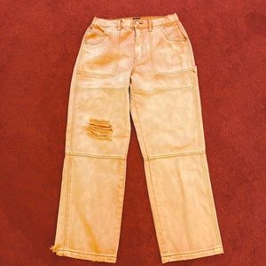 Urban Outfitters BDG Peachy Orange Cargo Jeans 31